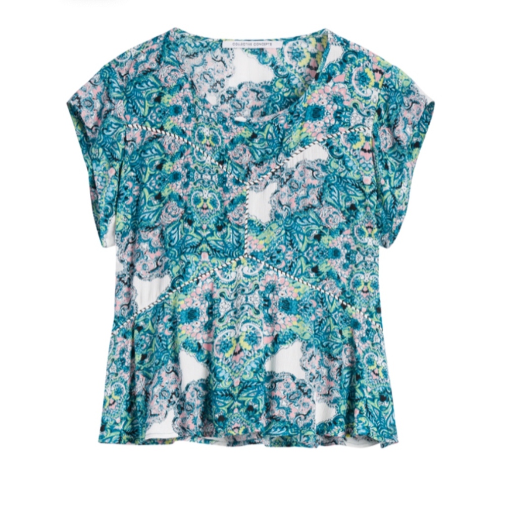 COLLECTIVE CONCEPTS Marimar Rope Detail Top